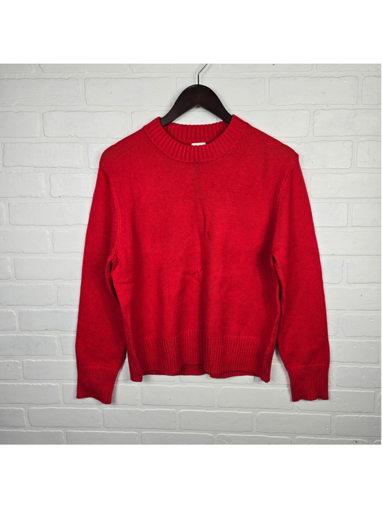 A New Day Sweaters - Women's A New Day Red Crew Neck Sweater Size Small